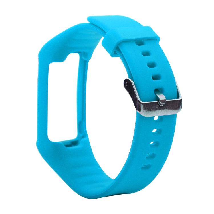 Silicone Sport Watch Band for POLAR A360 A370(Blue)