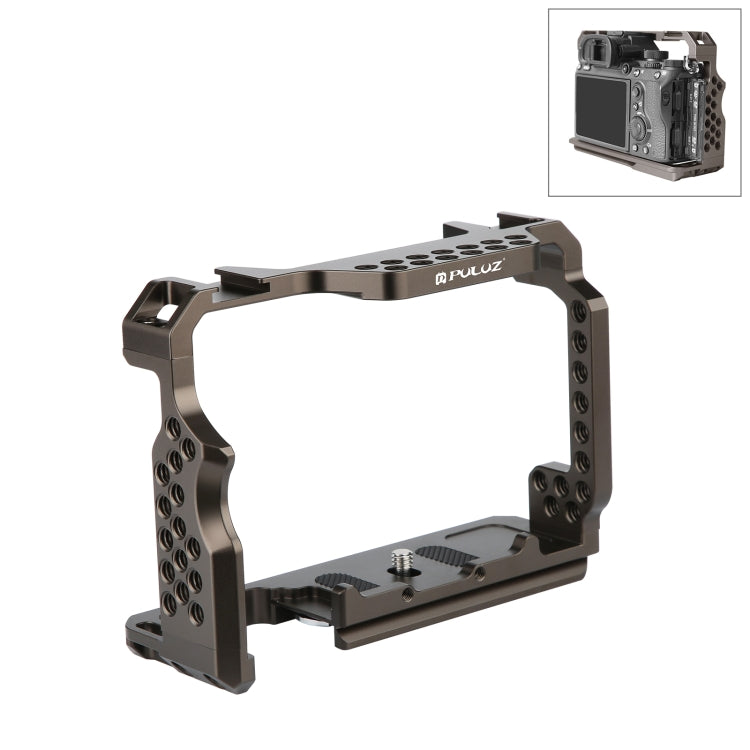 PULUZ Video Camera Cage Stabilizer for Sony A7 III A7M3 A7R3 A7R