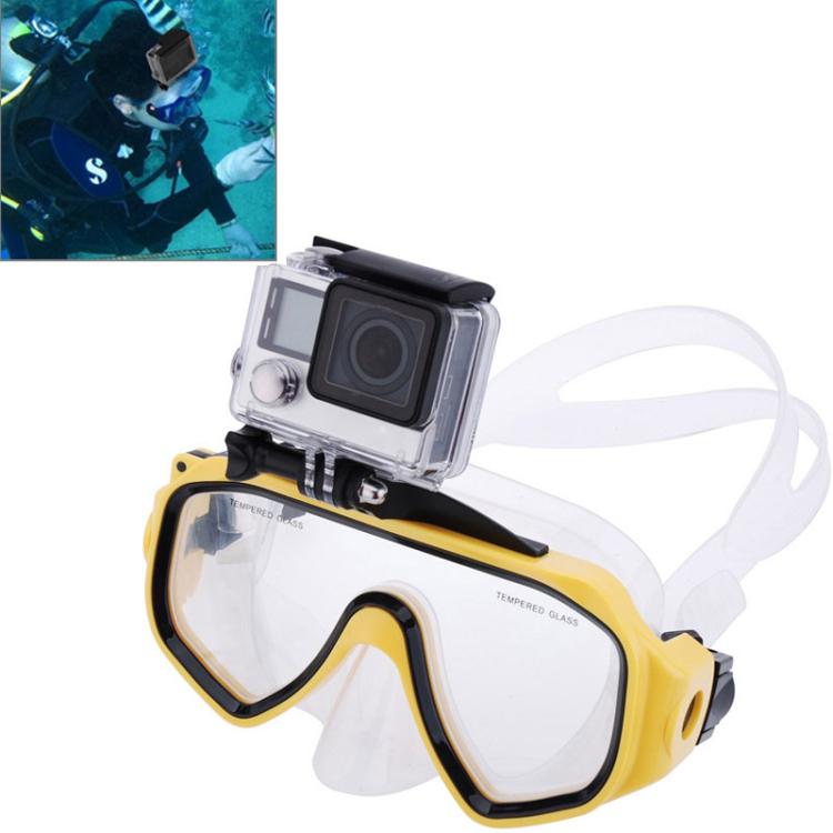 diving goggles with gopro mount Water Sports Diving Equipment Diving Mask Swimming Glasses with Mount