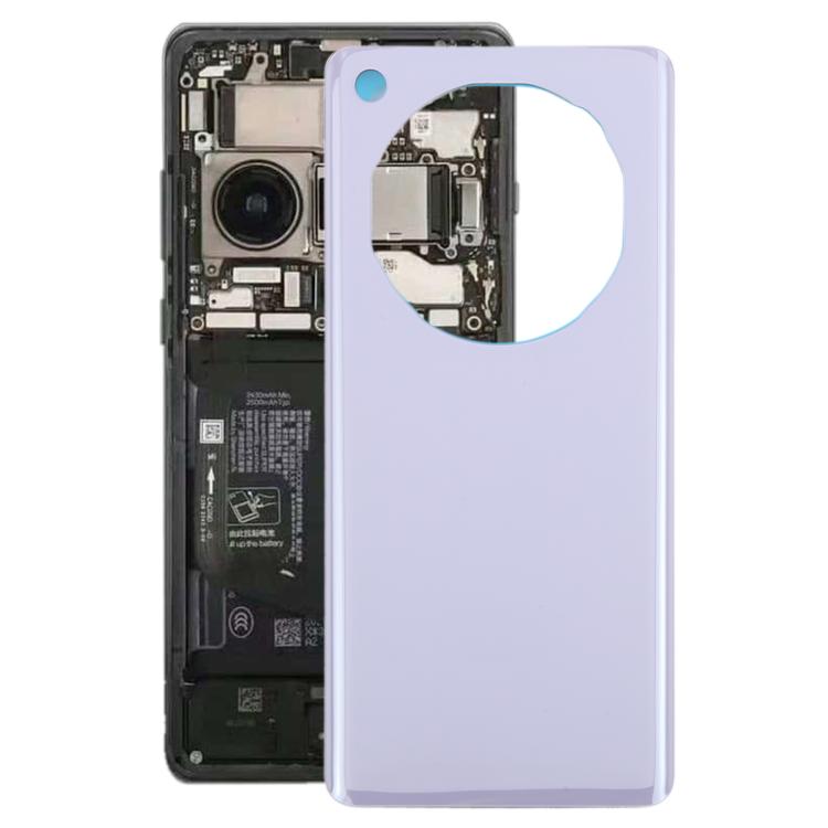 Coque Arrière Batterie Pour OPPO Find X7 - Violet - Remplacement OEM - Neuve