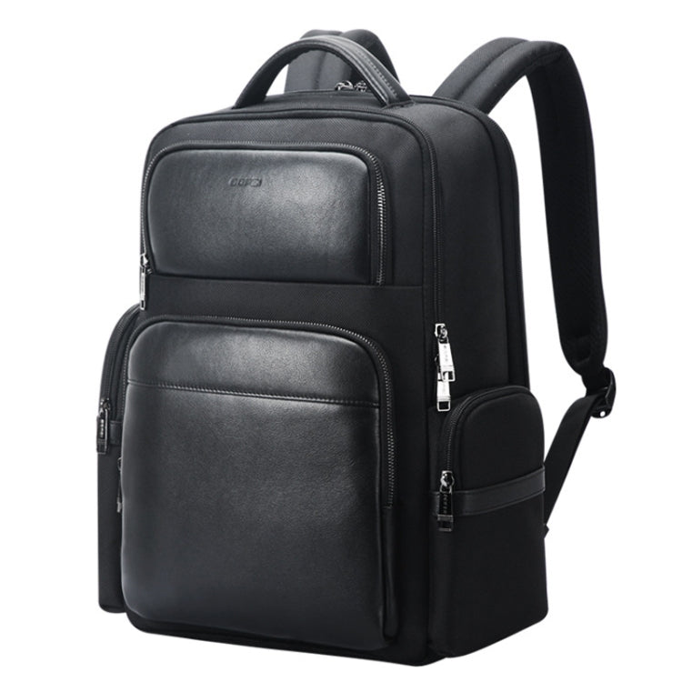 bopai leather backpack BOPAI Luxury Genuine Expendable 15.6 Inch Laptop (US The Official Store Suitable for laptops up to 15.6 inches (not compatible with gaming laptops) BOPai Genuine Leather Backpack for
