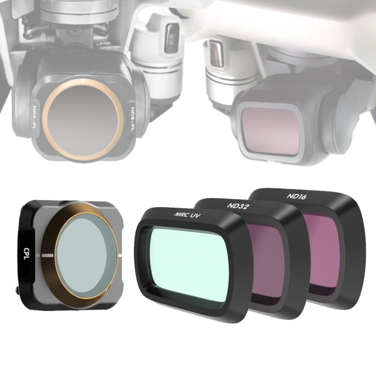 JSR Drone in UV+CPL+ND16+ND32 Lens Filter for DJI MAVIC Air