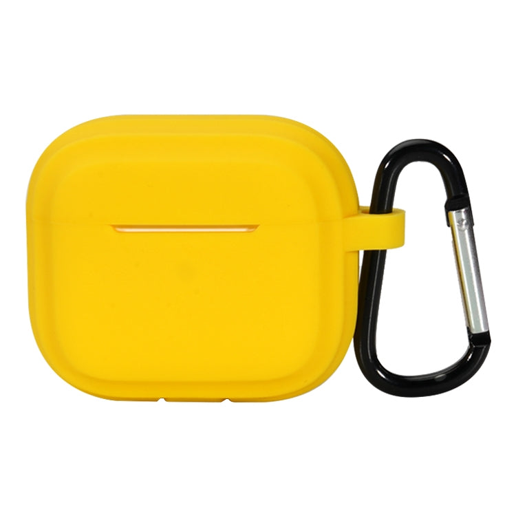 For AirPods Pro Striped Shockproof Earphone Case(Yellow)