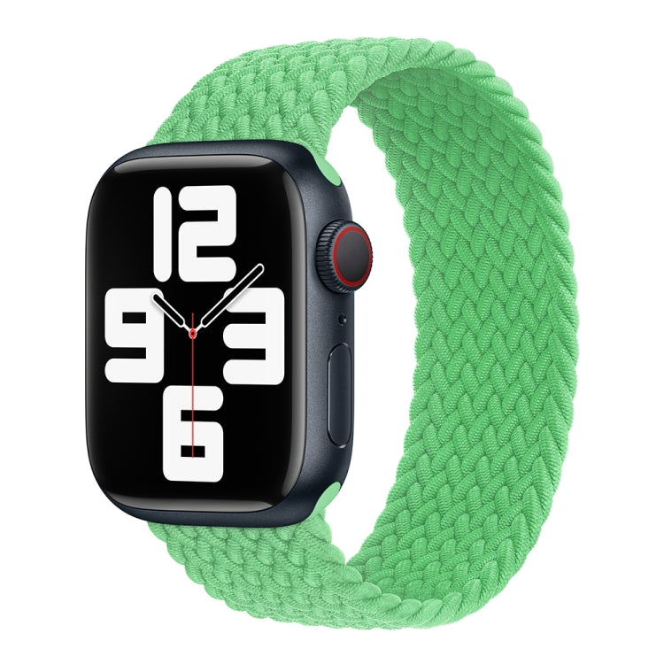 Nylon Single-turn Braided Watch Band For Apple Watch Series 9&8&7 41mm