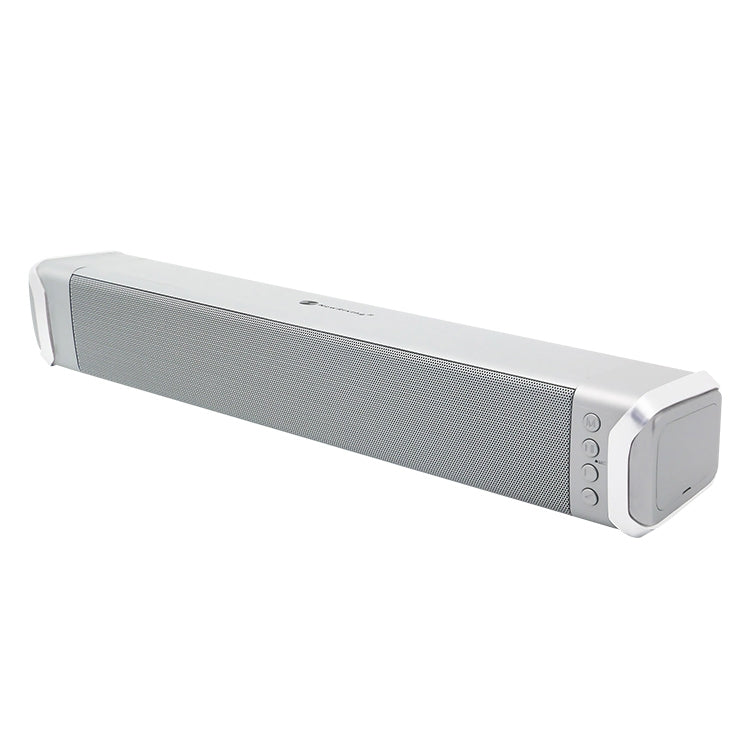 NewRixing NR-2017 Portable Bluetooth Speaker, Support Hands-free Call TF  Card FM U Disk (Silver)