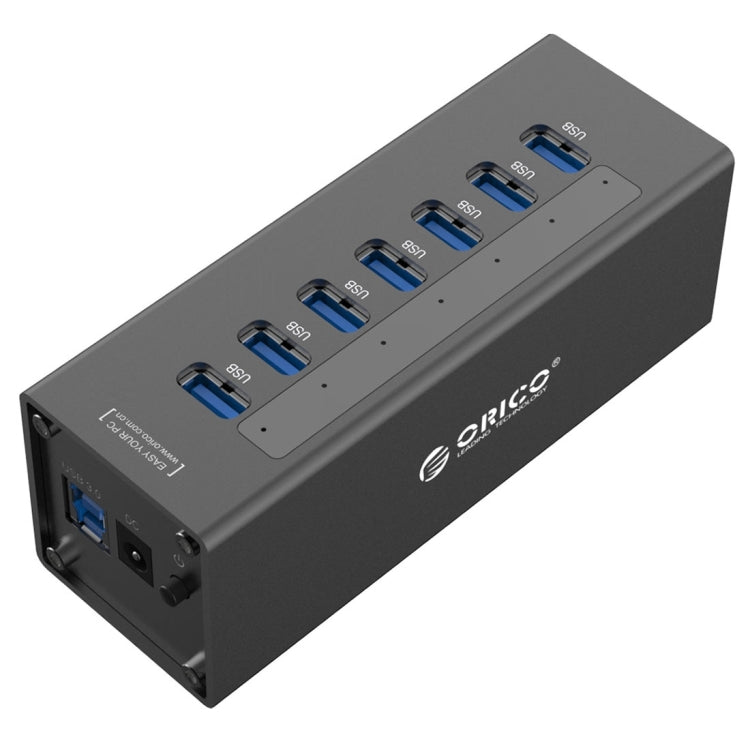 ORICO USB Hub 10Gbps with 7 USB A Ports, USB 3.2 Gen 2 Hub with 1.64Ft USB-C Cable ORICO USB Hub 10Gbps with 7 USB A Ports, USB 3.2 Gen 2 Hub with 1.64Ft USB-C Cable
