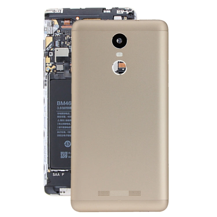 Battery Back Cover for Xiaomi Redmi Note 3(Gold)