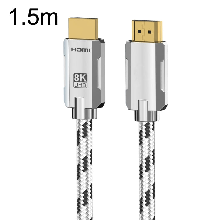 CABLE HDMI 1,5M. M/M, 2.1/8K, 120HZ, MESH, NEGRO, CONECTO