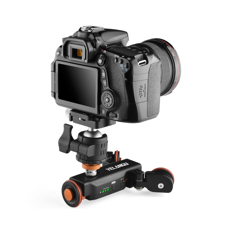 YELANGU L4X Camera Wheel Dolly Electric Track Slider 3-Wheel Dolly Car
