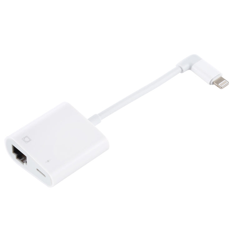 NK-1035 Ethernet Port + 8 Pin Female to 8 Pin Elbow Male Function Adap