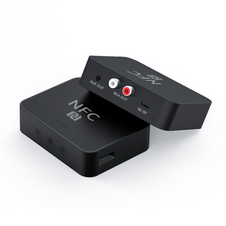 R6 NFC Bluetooth 5.0 Desktop Music Receiver Bluetooth Receiver, Suppor