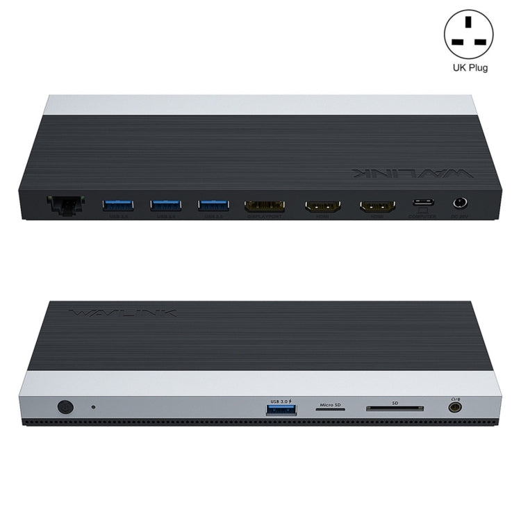 Wavlink UMD05 Display Port HDMI Port RJ45 Ethernet Triple Display MST