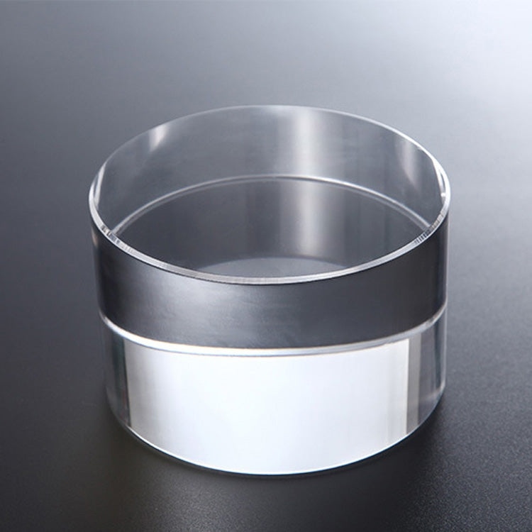 Cylinder 8x5cm Transparent Acrylic Geometric Photo Props Photography B